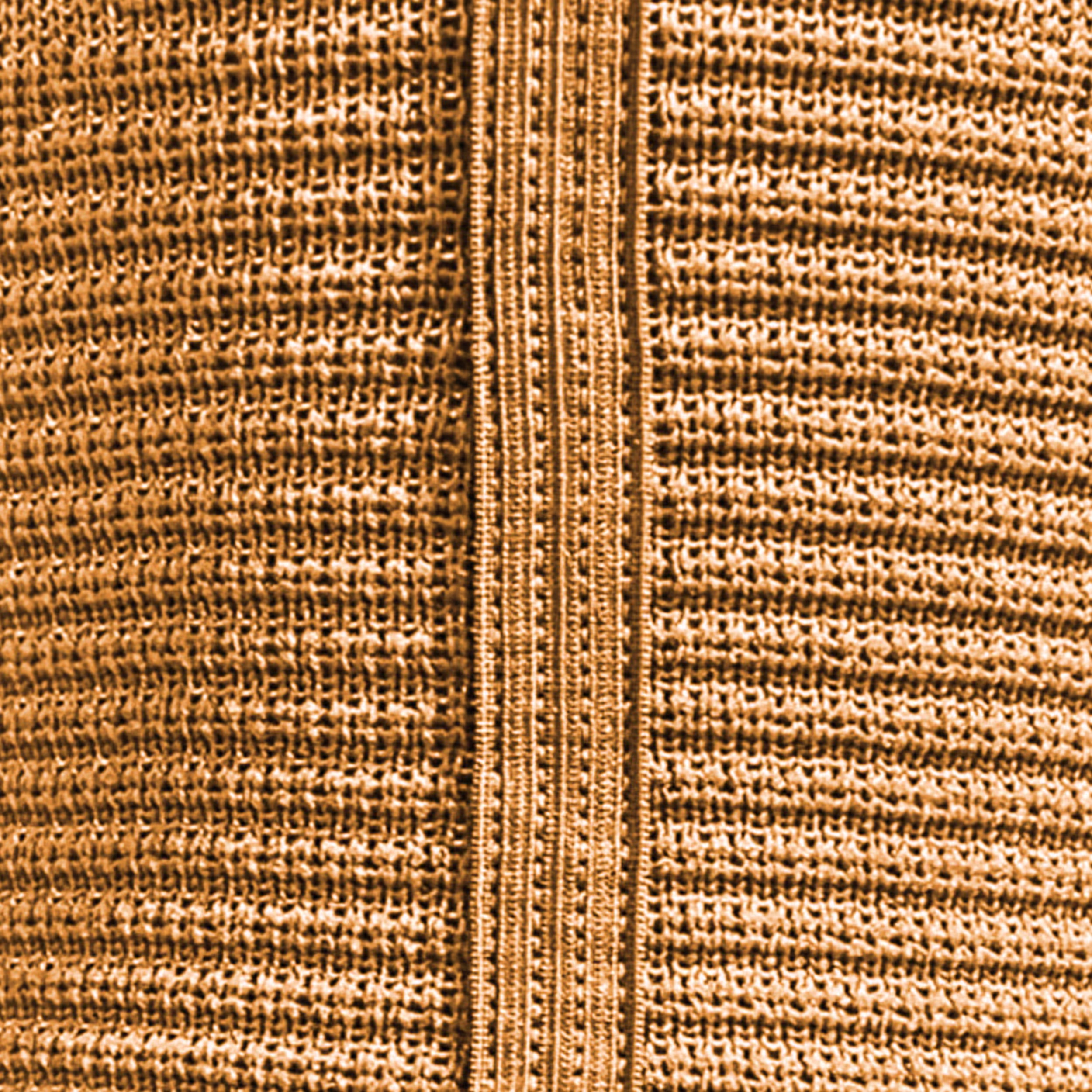 Flachstrick – sichtbare Naht